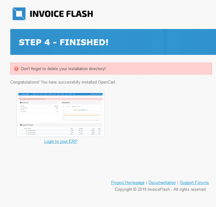 InvoiceFlash step4